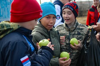 4 апреля на лыжной базе прошёл школьный спортивный марафон среди учащихся школ нашего города.
